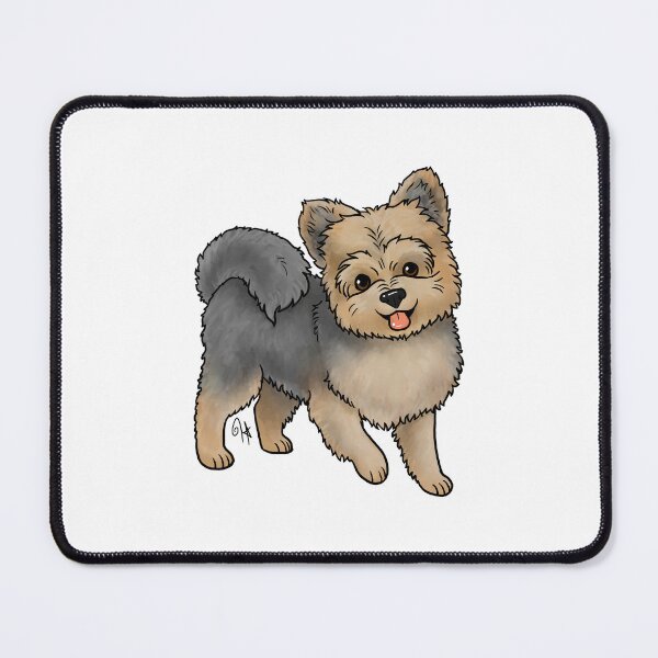 Item preview, Dog - Pomapoo - Blue and Tan designed and sold by Jennifer Stolzer.