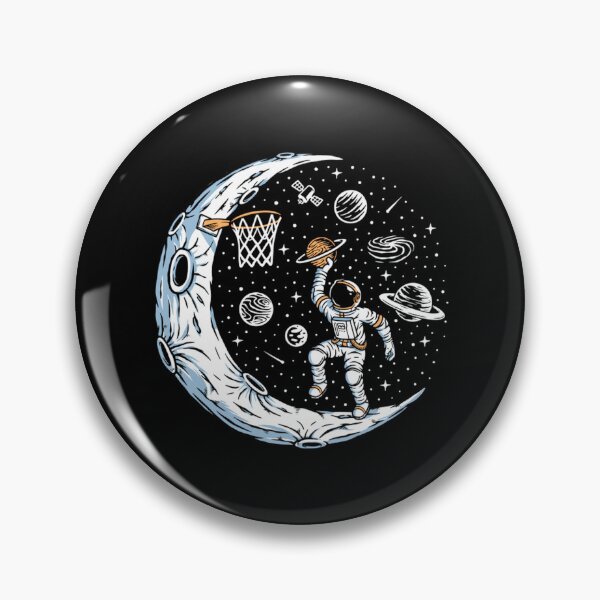 Item preview, One Giant Shot For Lunar Basketball designed and sold by ThreadGolden.