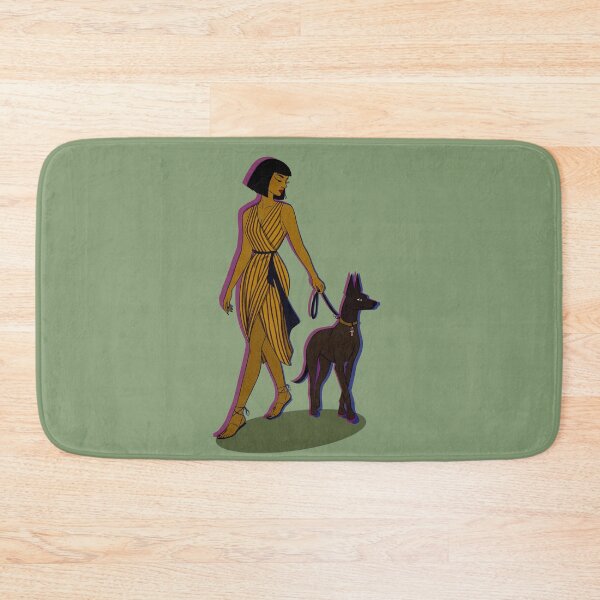 Item preview, Modern Cleopatra and Anubis designed and sold by ellealsopaints.