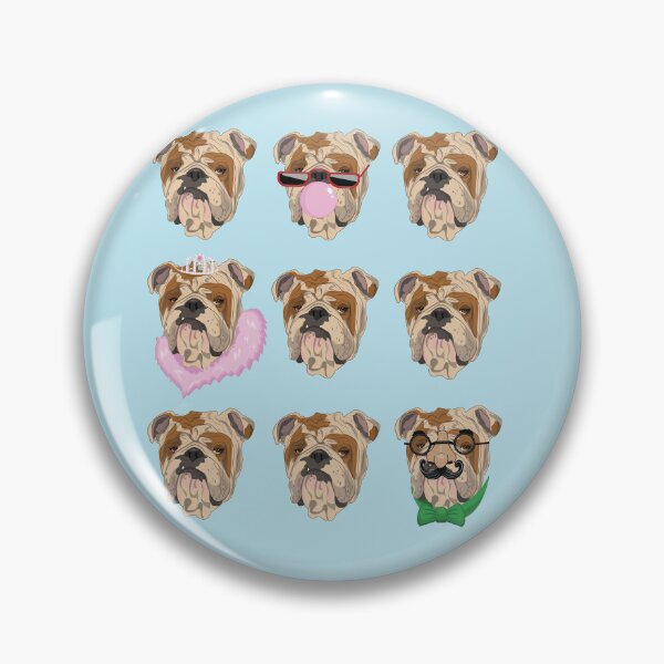 Item preview, Close Up Bulldog designed and sold by kerriestuff.