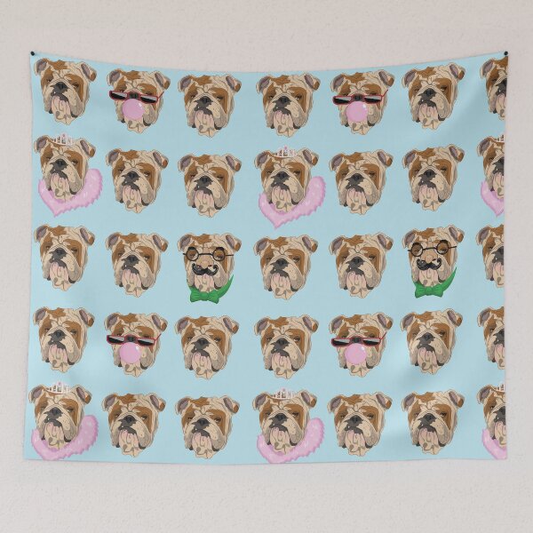 Item preview, Close Up Bulldog designed and sold by kerriestuff.