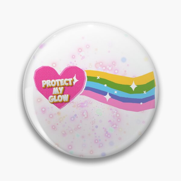 Item preview, Protect My Glow Heart Rainbow Space designed and sold by Lorens Designs.