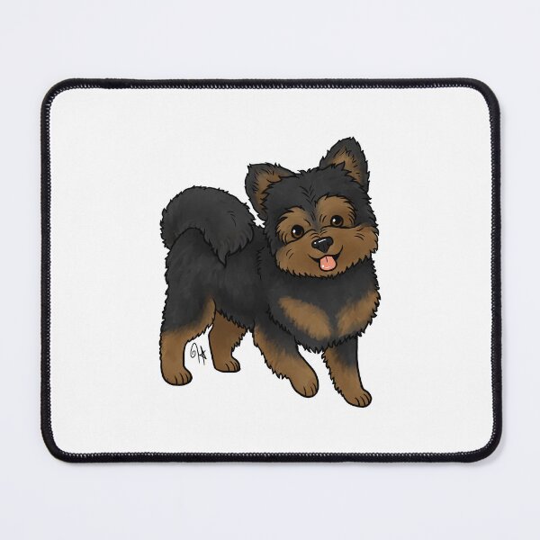 Item preview, Dog - Pomapoo - Black and Tan designed and sold by Jennifer Stolzer.