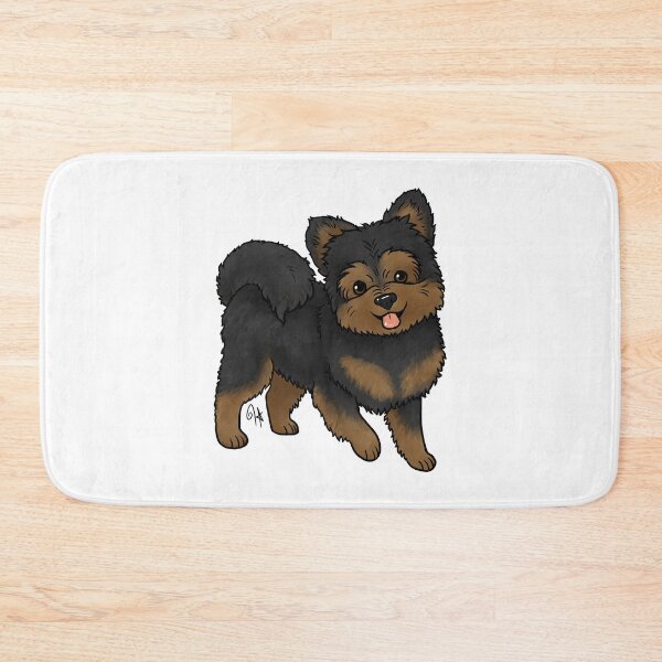 Item preview, Dog - Pomapoo - Black and Tan designed and sold by Jennifer Stolzer.