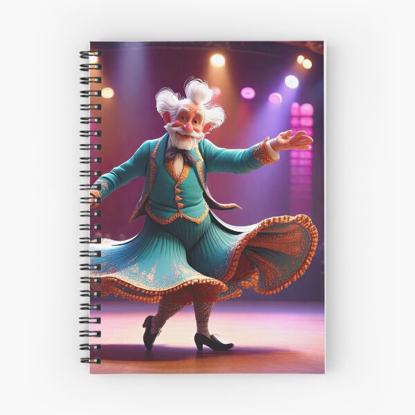 Item preview, Old Fart Dancing the can-can designed and sold by Colin Bentham.