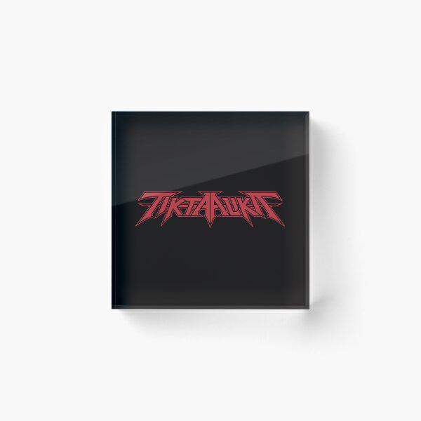 Item preview, Metal Band Logo Red Font designed and sold by Jambiya.