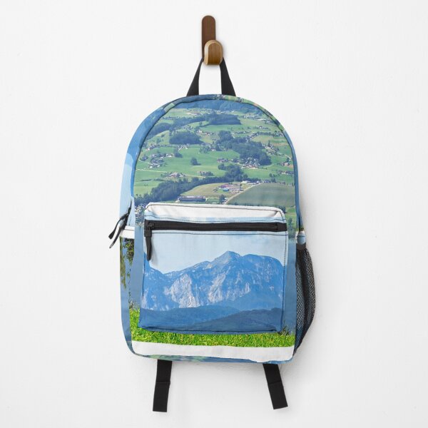 Item preview, Lake Traun Traunsee, mountains and green fields, Upper Austria landscapes, Austria designed and sold by goceris.