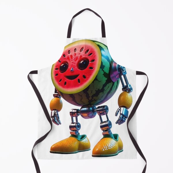 Item preview, MELONBOT - The Watermelon Cyber Mecha designed and sold by Sem Bregs.
