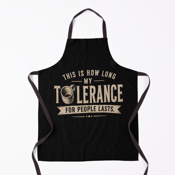Item preview, This Is How Long My Tolerance for People Lasts - Funny Gift for Intovert and Sarcasm Lovers designed and sold by LovelyEvaDesign.