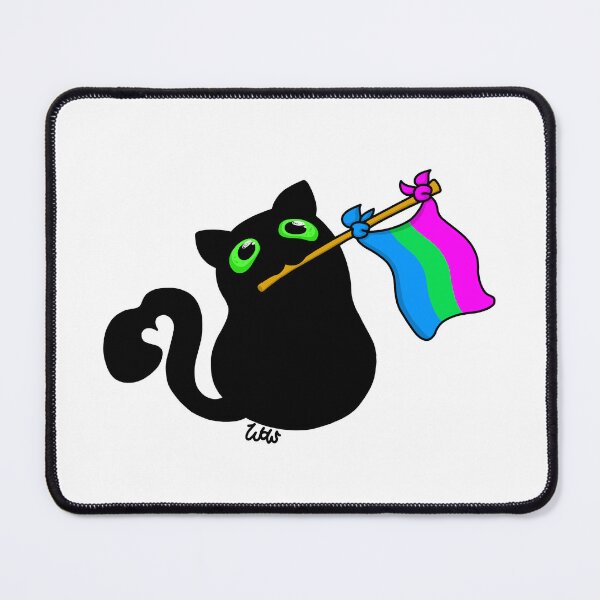 Item preview, Pride Flag Kitty - Poly designed and sold by WorksOfWhimsies.