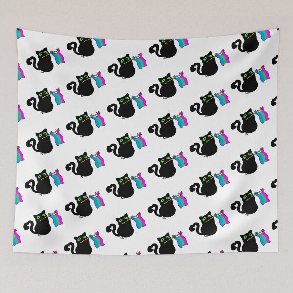 Item preview, Pride Flag Kitty - Poly designed and sold by WorksOfWhimsies.