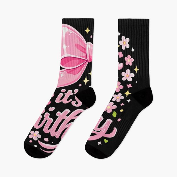 Item preview, Cute Pink Coquette Ribbon Bow Its My Birthday Party Girl Aesthetic designed and sold by DienesAngele.