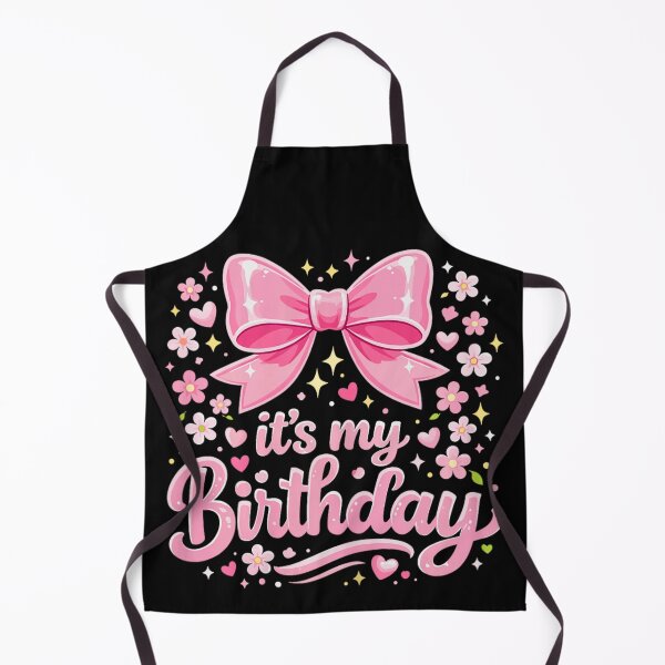 Item preview, Cute Pink Coquette Ribbon Bow Its My Birthday Party Girl Aesthetic designed and sold by DienesAngele.