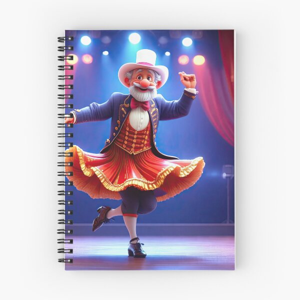Item preview, Old Fart Dancing the can-can designed and sold by Colin Bentham.