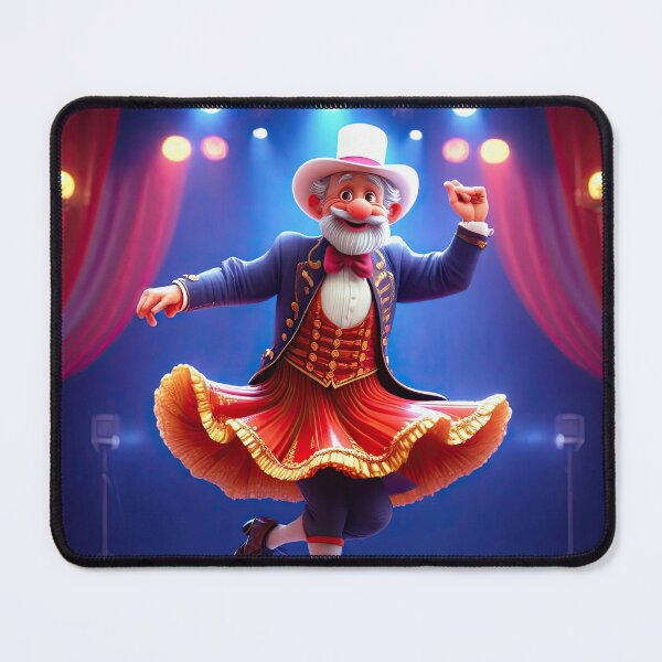 Item preview, Old Fart Dancing the can-can designed and sold by Colin Bentham.