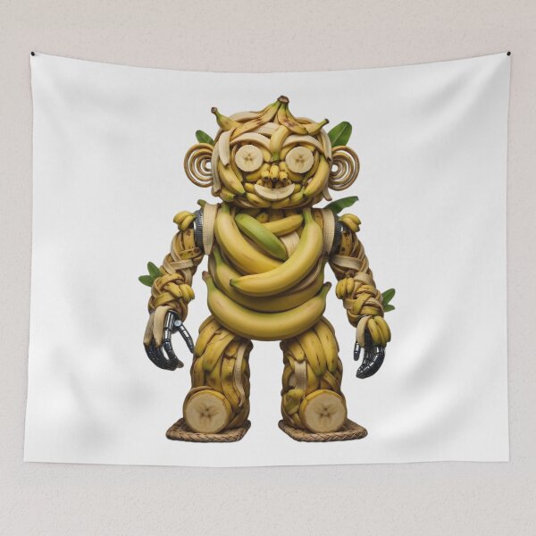 Item preview, BANANATOR - The Cyber Banana Warrior designed and sold by Sem Bregs.