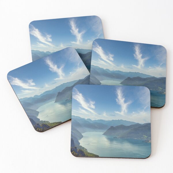 Item preview, Lake Traun Traunsee and mountains in Upper Austria landscapes, Austria, summer season designed and sold by goceris.