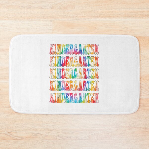 Item preview, Colorful Retro Groovy Kindergarten Back To School Teacher Typography Aesthetic Art designed and sold by DienesAngele.