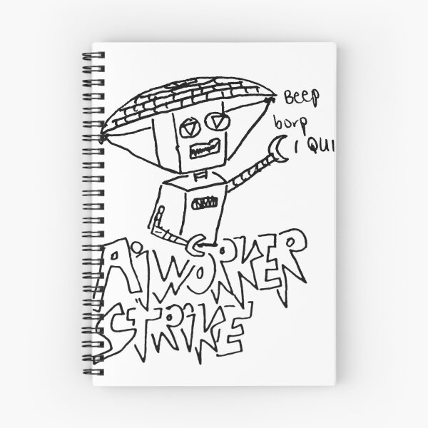 Item preview, Ai Worker Strike designed and sold by Gr33zy Art.
