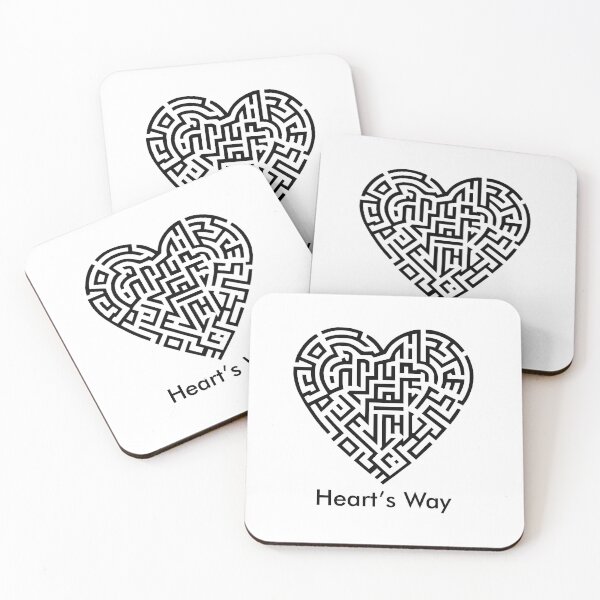 Item preview,  Maze Heart | Heart's Way Labyrinth Design Gift designed and sold by FMproject.