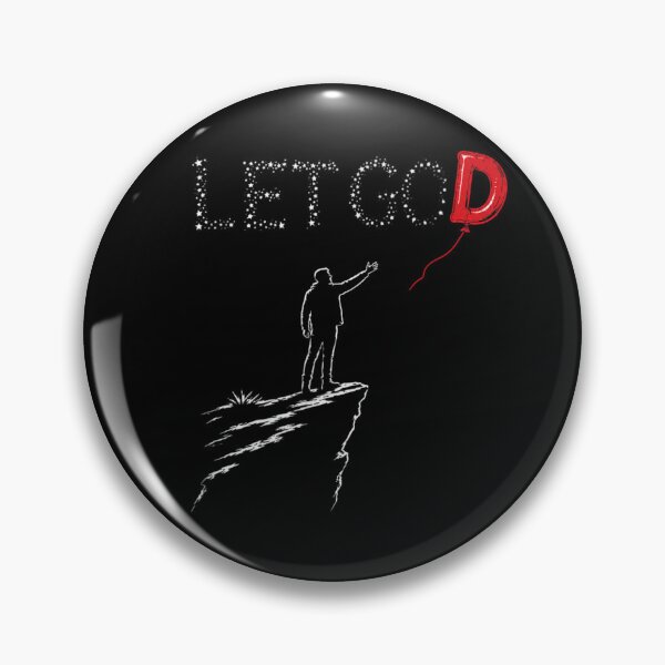Item preview, Christian Spiritual Faith Art Let Go Let God Silhouette Red Balloon designed and sold by DienesAngele.