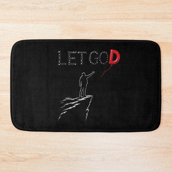 Item preview, Christian Spiritual Faith Art Let Go Let God Silhouette Red Balloon designed and sold by DienesAngele.