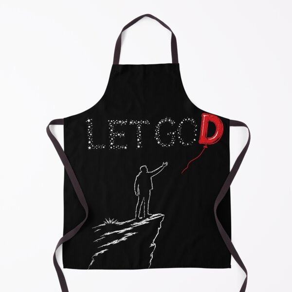 Item preview, Christian Spiritual Faith Art Let Go Let God Silhouette Red Balloon designed and sold by DienesAngele.