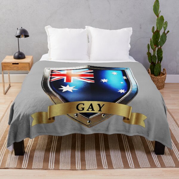 Item preview, Gay Australian Heritage Crest Shield designed and sold by Highlandkings.