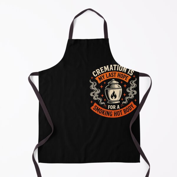 Item preview, Cremation is My Last Hope Skull Humor designed and sold by Marblaes00.
