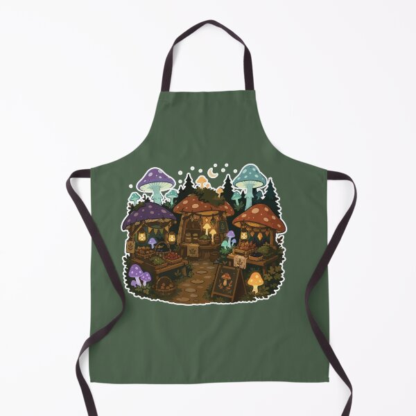 Item preview, Enchanted Mushroom Market Cottagecore Forest designed and sold by SimplePoDesign.