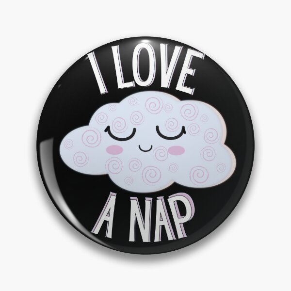 Item preview, I Love a Nap Cute Sleepy Cloud | Cozy Kawaii Nap Lover Gift | Light Ink Edition designed and sold by SunandShade.