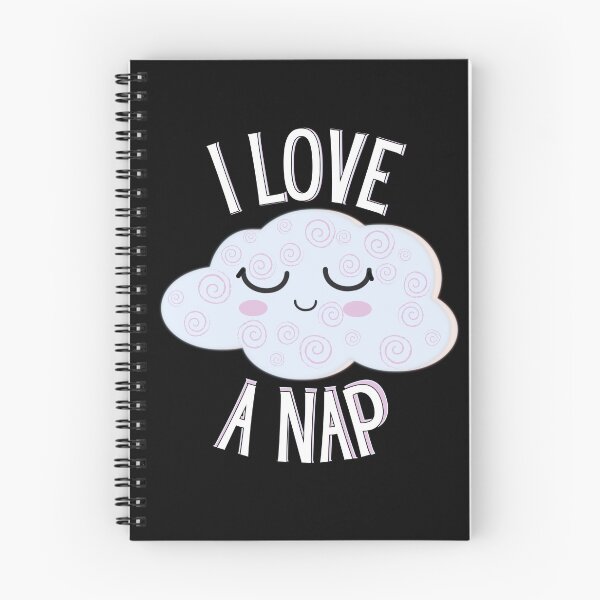 Item preview, I Love a Nap Cute Sleepy Cloud | Cozy Kawaii Nap Lover Gift | Light Ink Edition designed and sold by SunandShade.