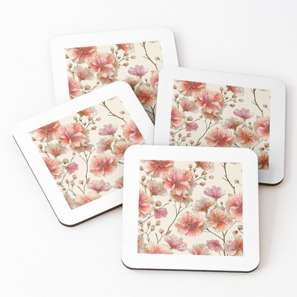 Item preview, Blossoms in red and white designed and sold by Pixel-Lair.