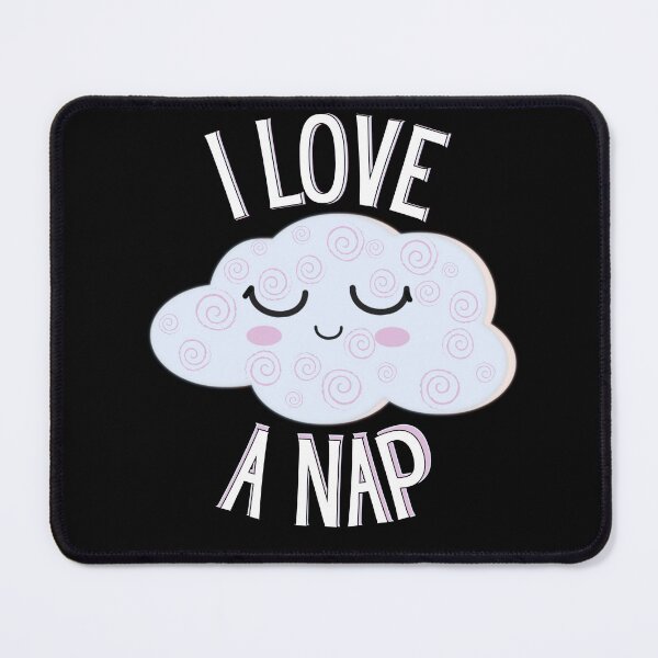 Item preview, I Love a Nap Cute Sleepy Cloud | Cozy Kawaii Nap Lover Gift | Light Ink Edition designed and sold by SunandShade.