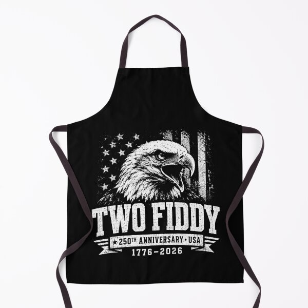 Item preview, Two Fiddy 250th Anniversary USA 1776-2026 – Patriotic Bald Eagle Design designed and sold by PosiMCreations.