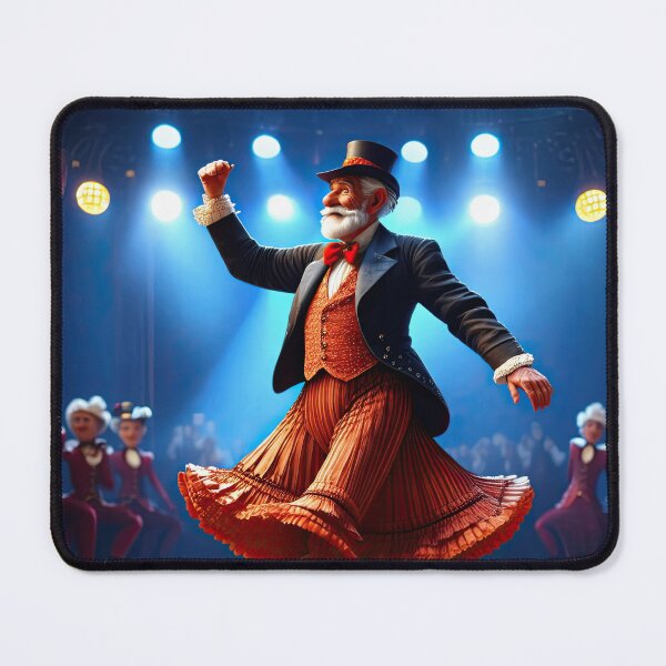 Item preview, Old Fart Dancing the can-can designed and sold by Colin Bentham.