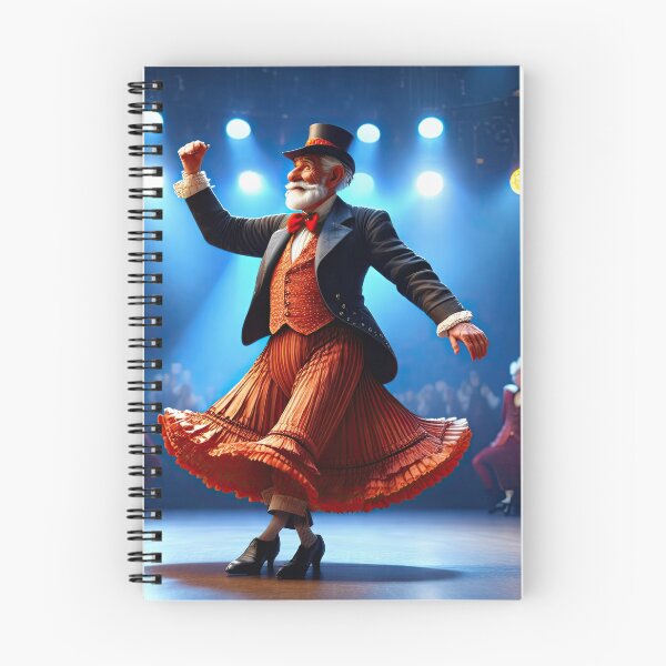 Item preview, Old Fart Dancing the can-can designed and sold by Colin Bentham.