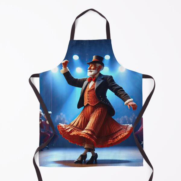 Item preview, Old Fart Dancing the can-can designed and sold by Colin Bentham.