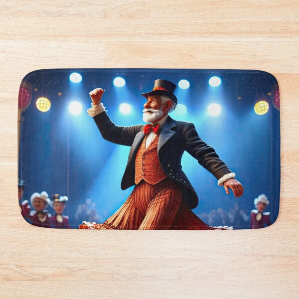 Item preview, Old Fart Dancing the can-can designed and sold by Colin Bentham.