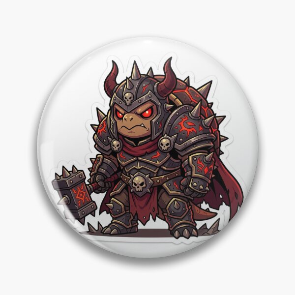 Item preview, Chibi Demon Turtle Warlord Anime Sticker designed and sold by uegi.