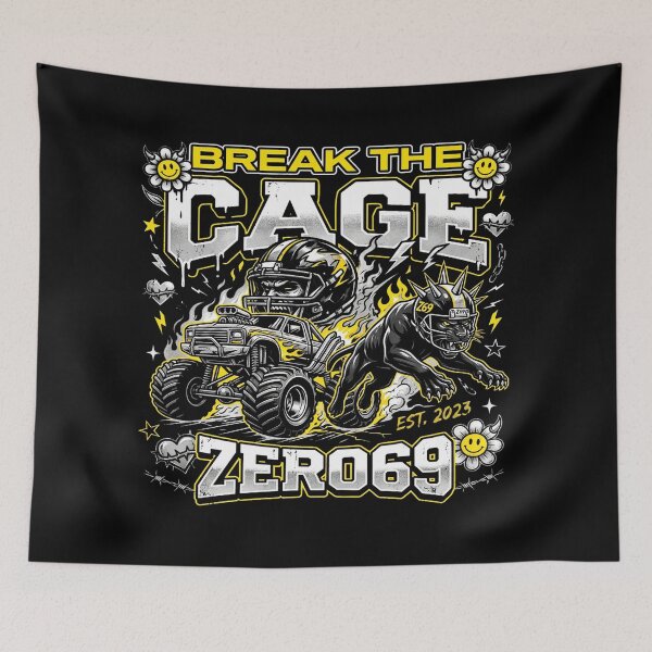 Item preview, Break the Cage Monster Truck & Black Panther Unique designed and sold by zero69nodaysoff.