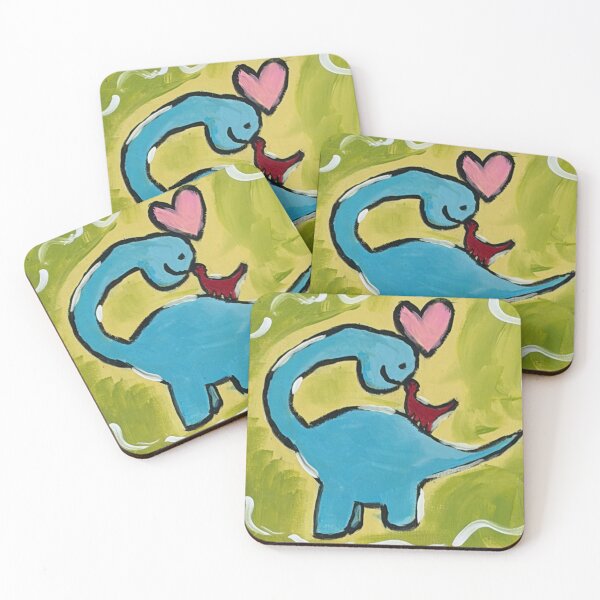 Item preview, Single Mother Dinosaur and Baby - Strong Mama Dino Art designed and sold by Faithstarmancil.