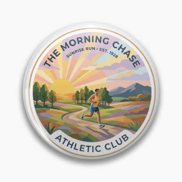 Item preview, The Morning Chase Impressionist Running Art designed and sold by RunningWhiskers.