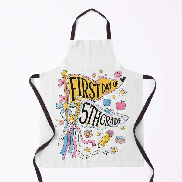 Item preview, Cute First Day Of 5th Grade Back To School Pencil Pennant designed and sold by WilliaMaler.