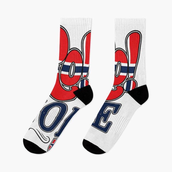 Item preview, Vintage Ro Ro Norge Norway Flag Retro Typography National Pride Souvenir designed and sold by WilliaMaler.