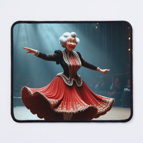 Item preview, Old Fart Dancing the can-can designed and sold by Colin Bentham.