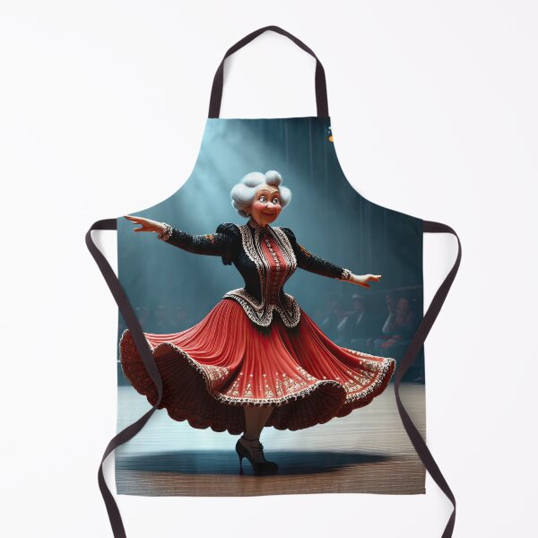 Item preview, Old Fart Dancing the can-can designed and sold by Colin Bentham.