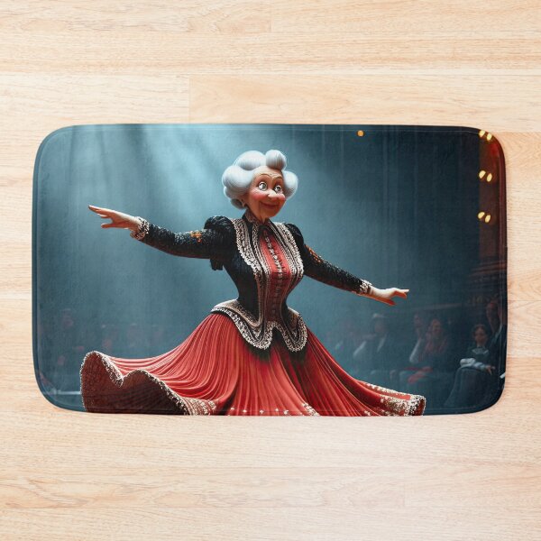 Item preview, Old Fart Dancing the can-can designed and sold by Colin Bentham.