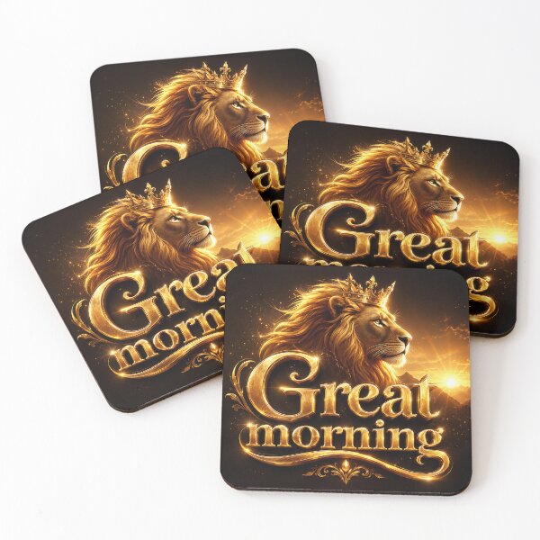 Item preview, Golden Roar Sunrise: Great Morning Majesty designed and sold by BlissBlvdShop.