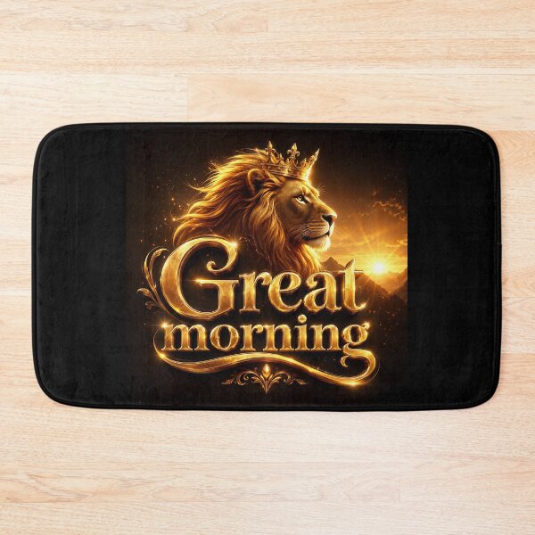 Item preview, Golden Roar Sunrise: Great Morning Majesty designed and sold by BlissBlvdShop.